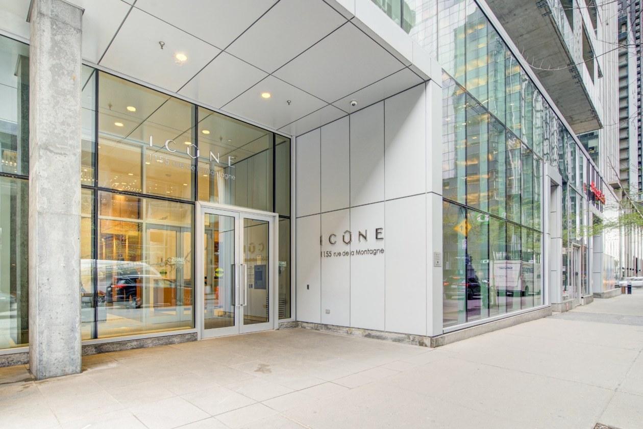 Façade — 1155, Rue de la Montagne, 1303, Montréal (Ville-Marie), H3G0C7, Montréal (Ville-Marie)