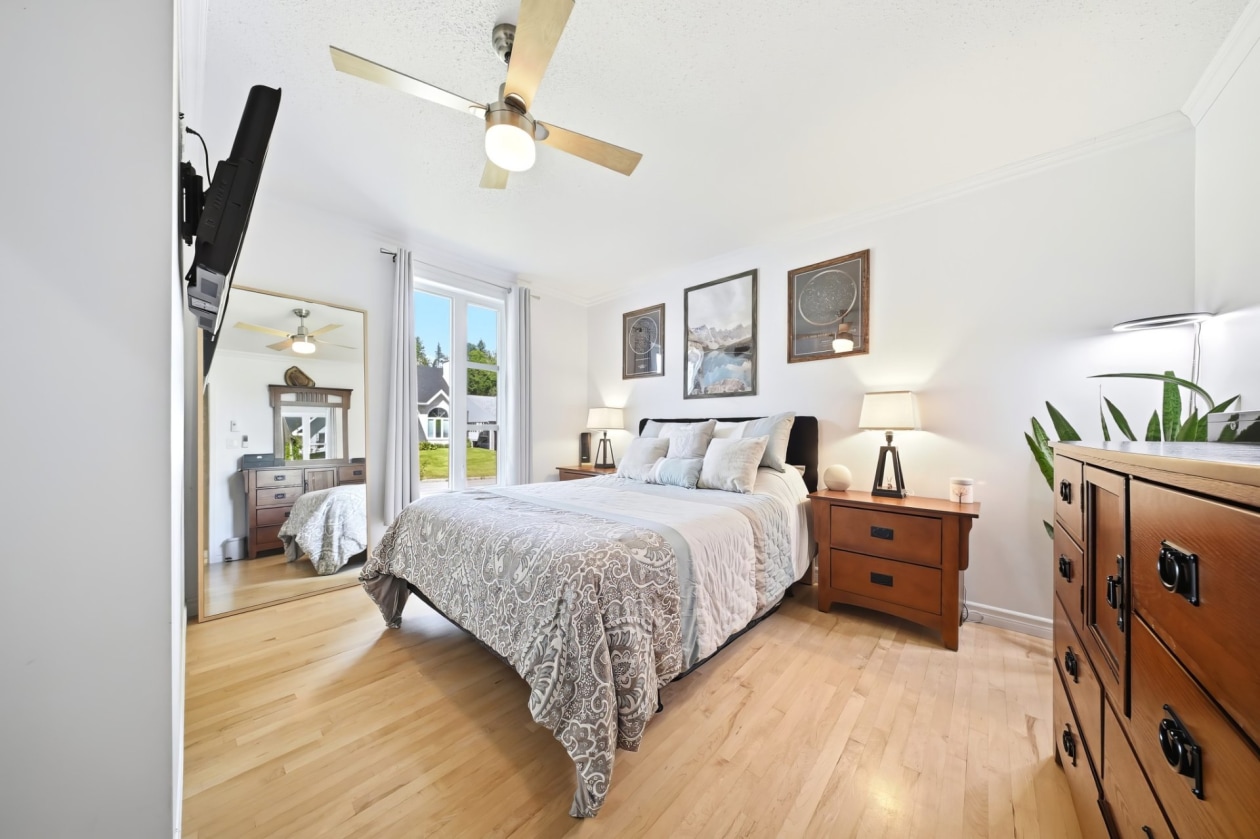 Chambre à coucher principale — 1718, Rue des Hérons, Saguenay (Chicoutimi), G7H7M5, Saguenay (Chicoutimi)