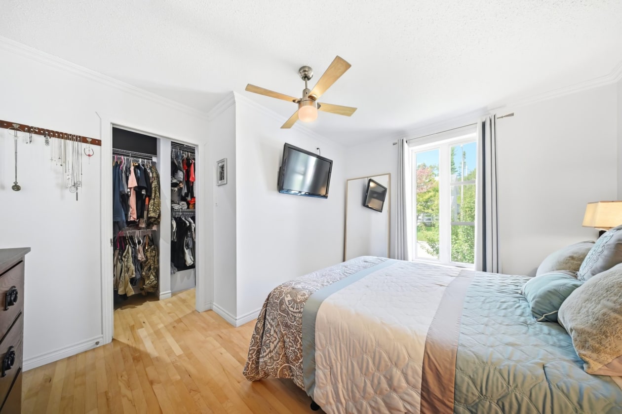 Chambre à coucher principale — 1718, Rue des Hérons, Saguenay (Chicoutimi), G7H7M5, Saguenay (Chicoutimi)