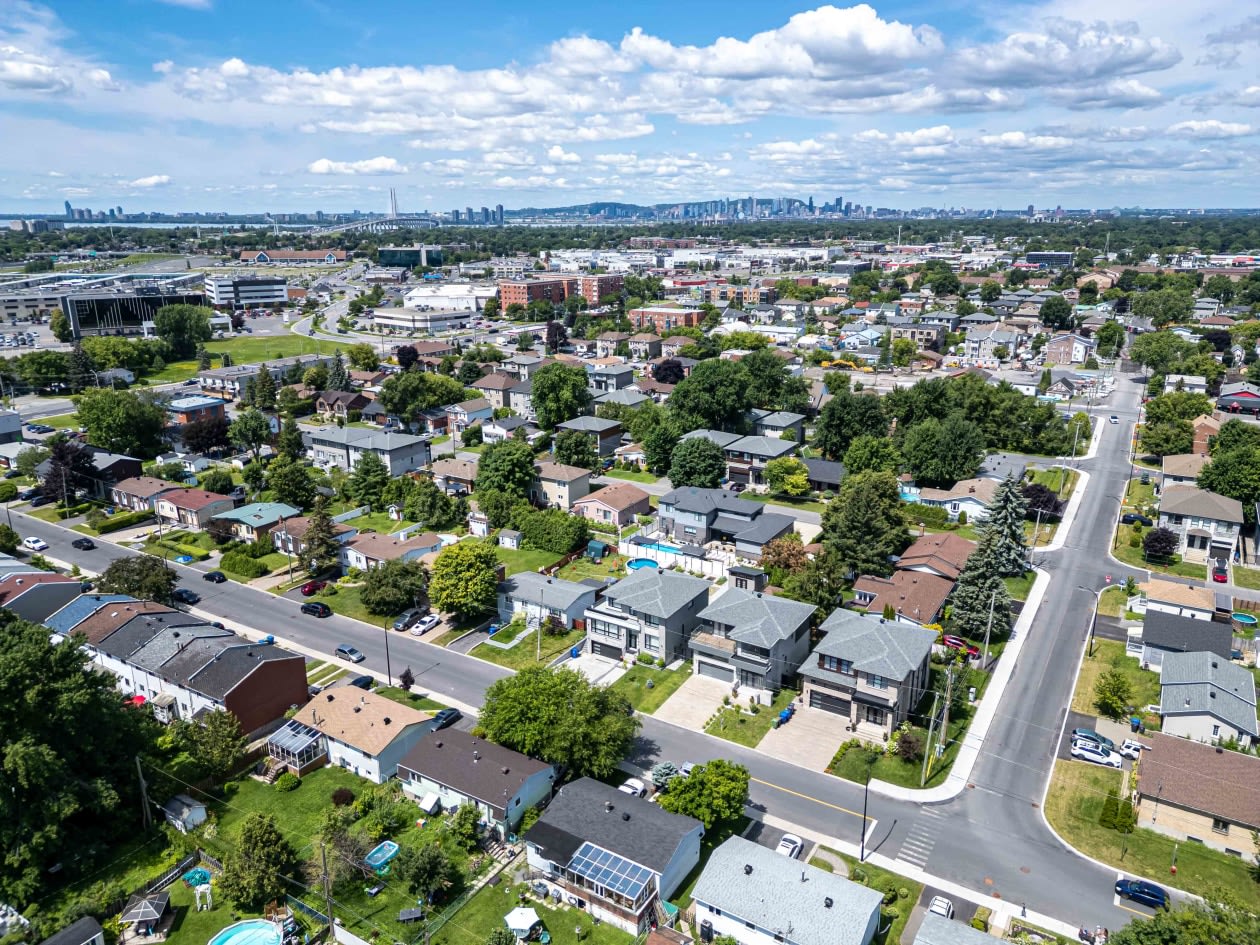 Photo aérienne — 6780 Rue Baillargeon, Brossard