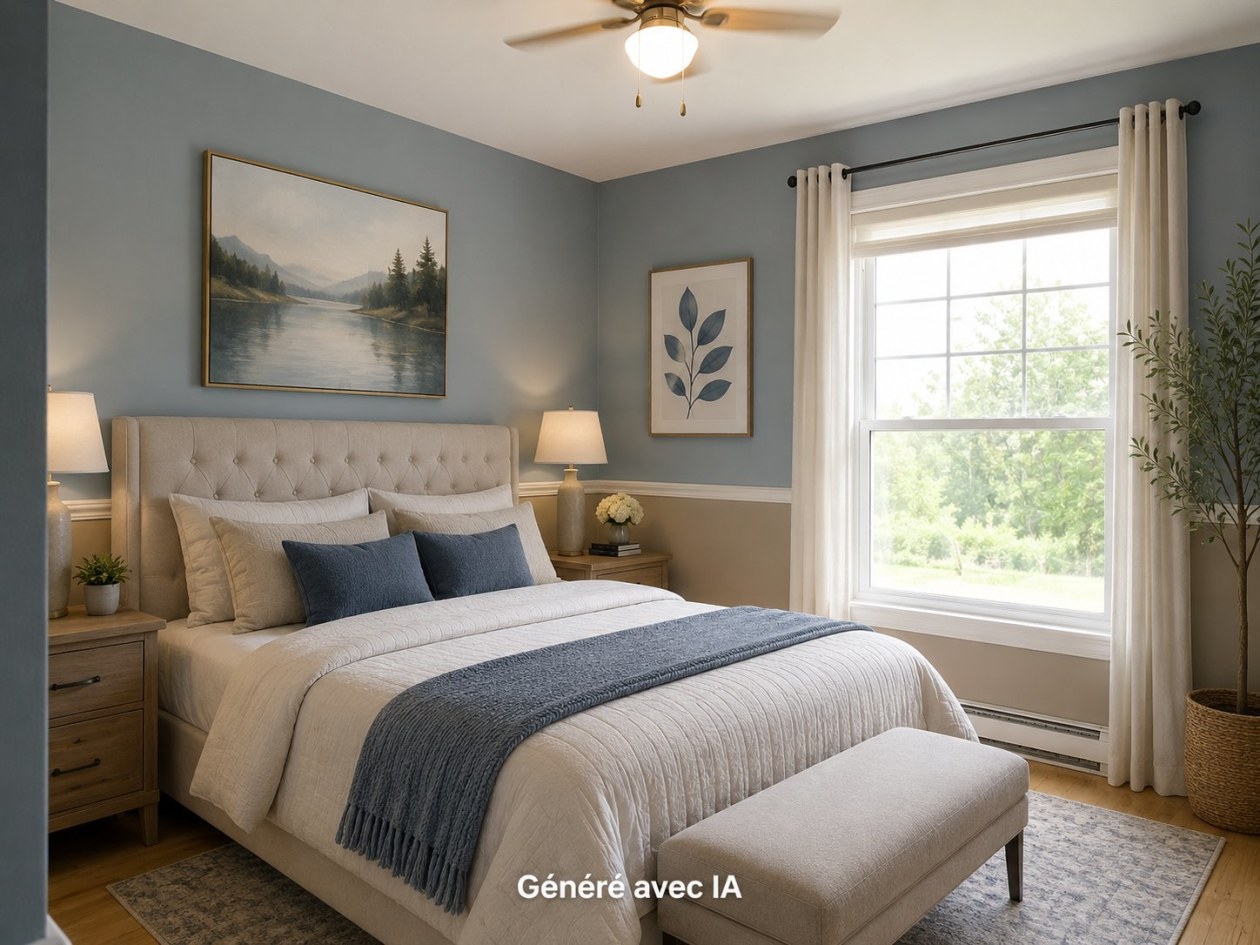 Chambre à coucher principale — 1615, Rue Louis-de-France, Trois-Rivières, G8W2C3, Trois-Rivières