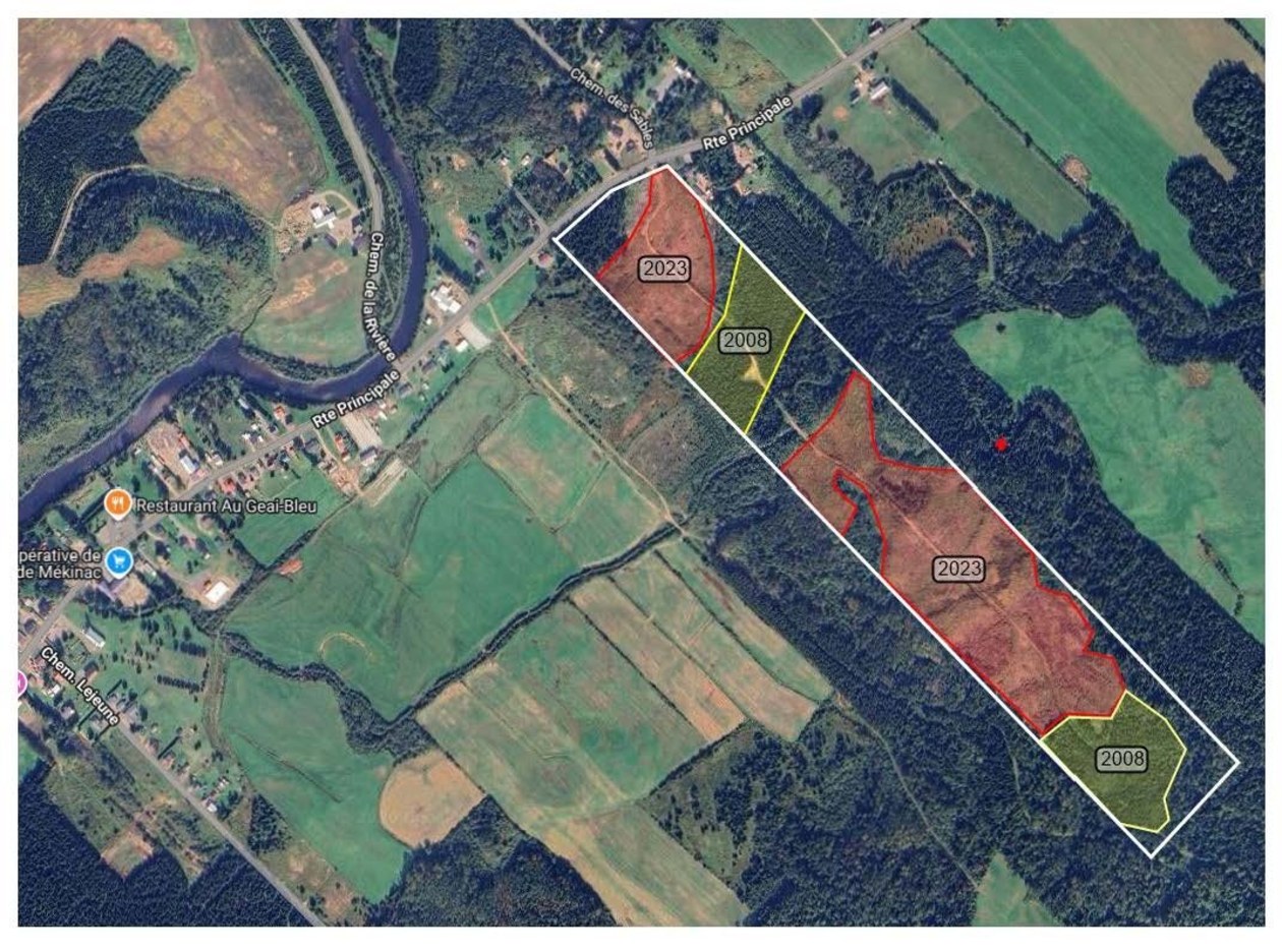 Plan — Ch. St-Joseph, Trois-Rives