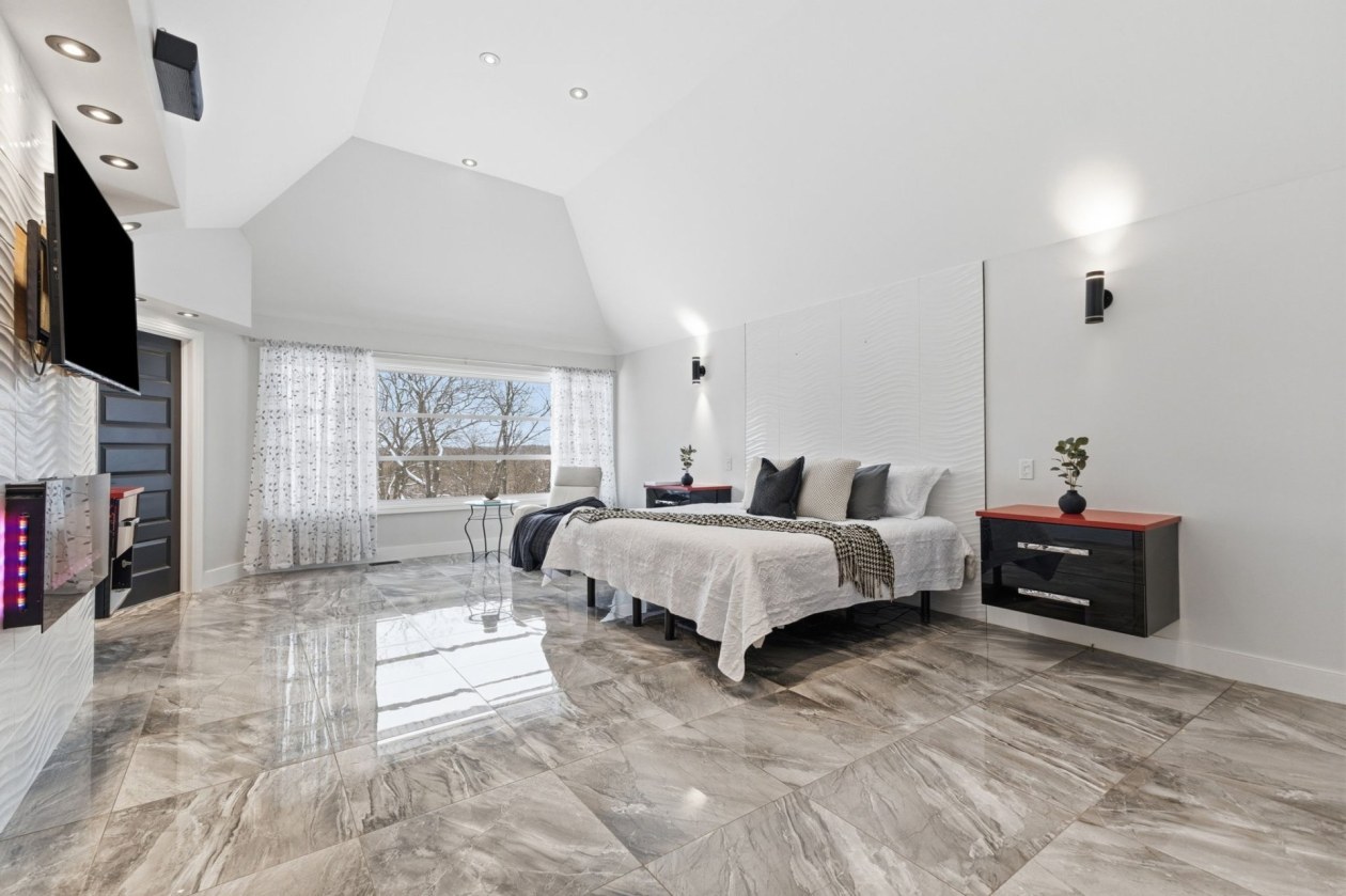 Chambre à coucher principale — 223, Ch. Sauvé, Val-des-Monts, J8N5A6, Val-des-Monts