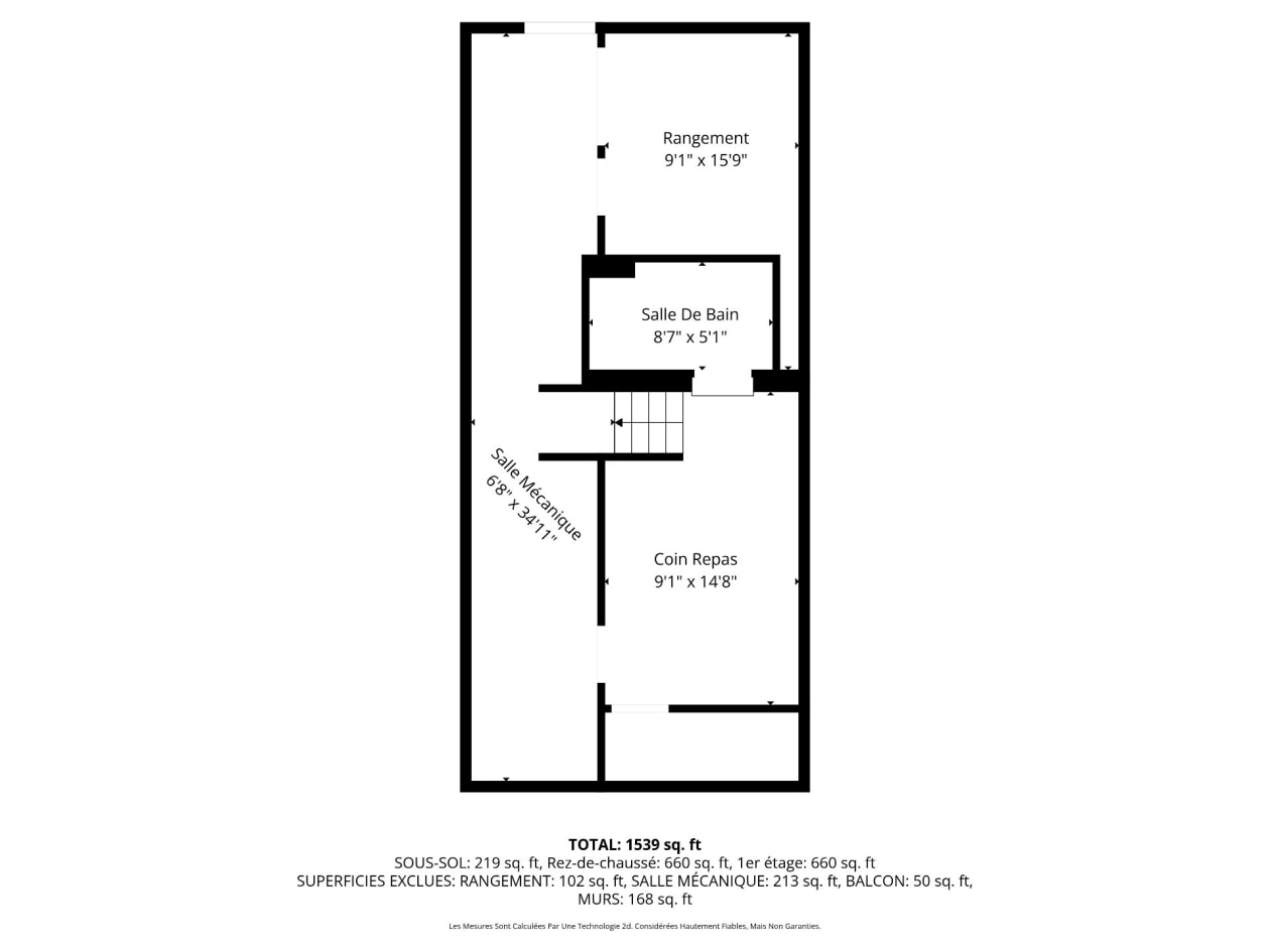 Plan — 71 Boul. St-Joseph, Gatineau