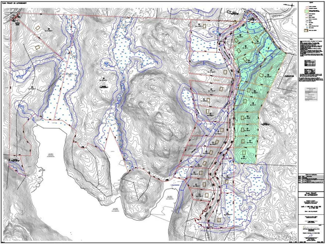 Plan — 105 Ch. du Rouge-Gorge, Val-des-Monts