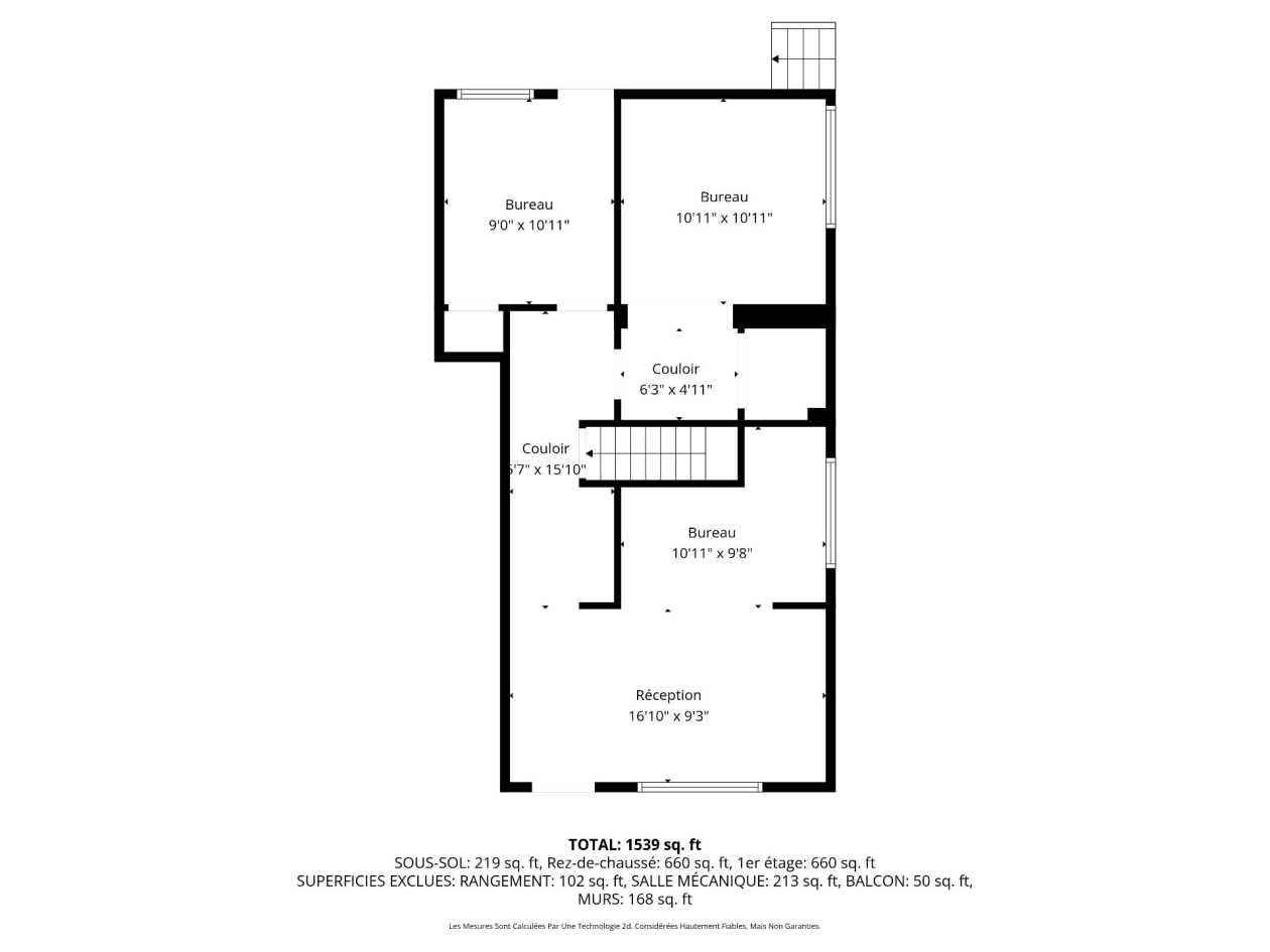 Plan — 71 Boul. St-Joseph, Gatineau