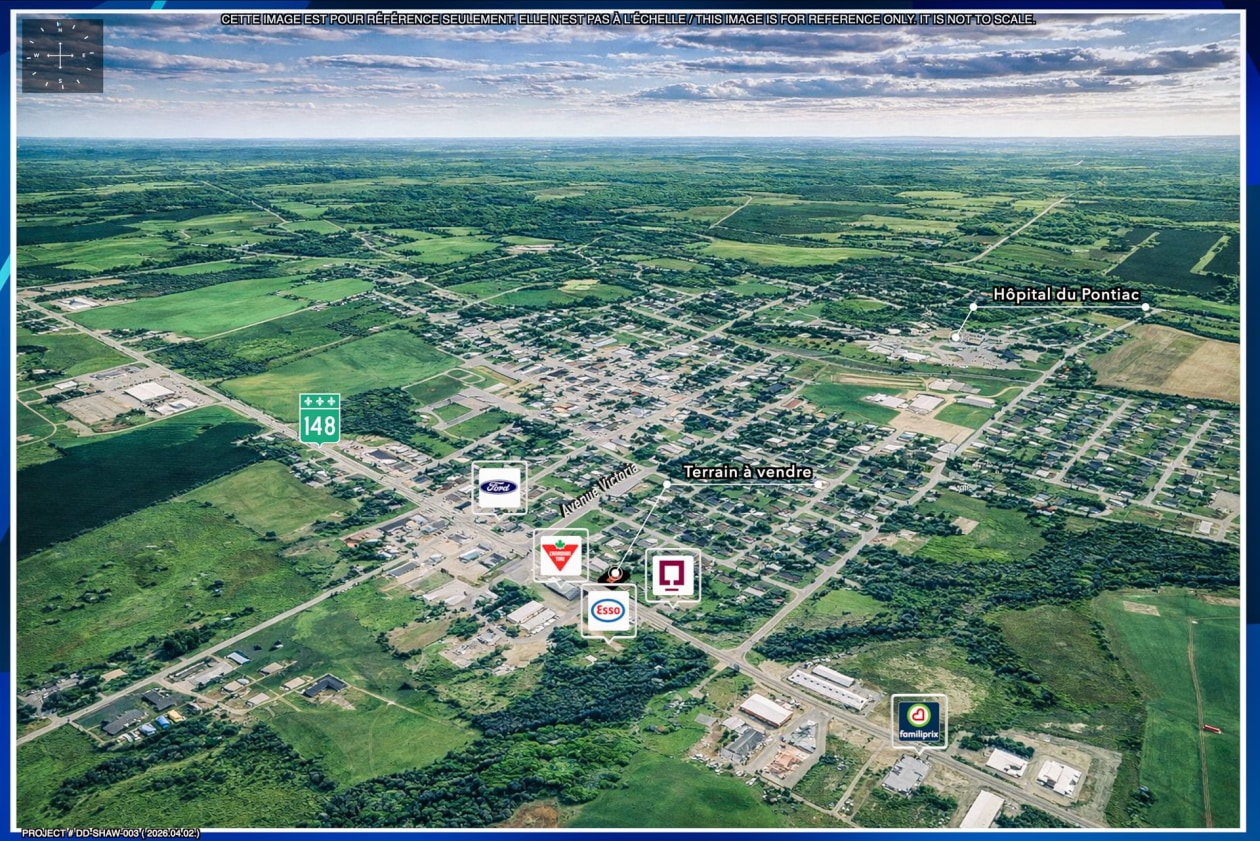 Photo aérienne — 265 Route 148, Shawville