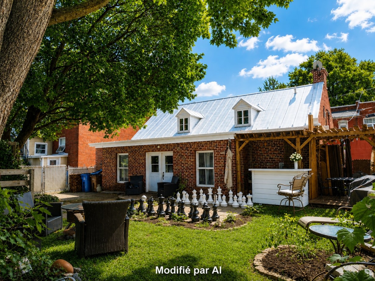 Face arrière — 864 - 870, Rue du Haut-Boc, Trois-Rivières, G9A4W6, Trois-Rivières