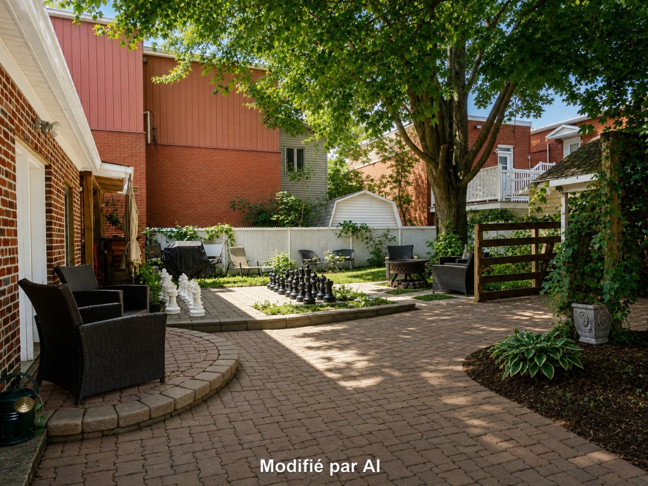 Cour — 864 - 870, Rue du Haut-Boc, Trois-Rivières, G9A4W6, Trois-Rivières
