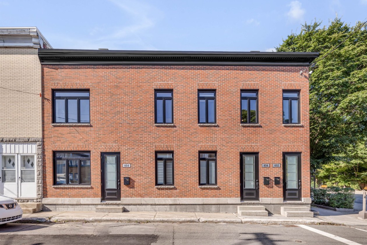 Façade — 452 - 456 Rue St-Sauveur, Québec