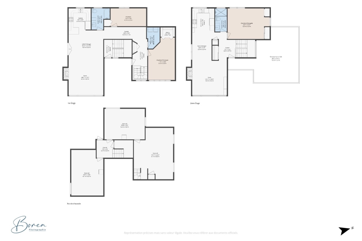 Plan — 59 Rue Descôteaux, Cantley