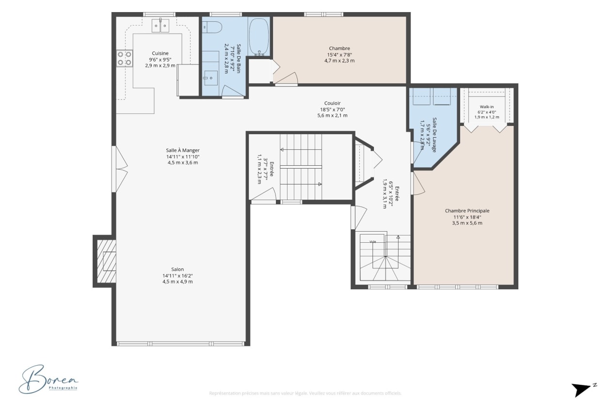Plan — 59 Rue Descôteaux, Cantley