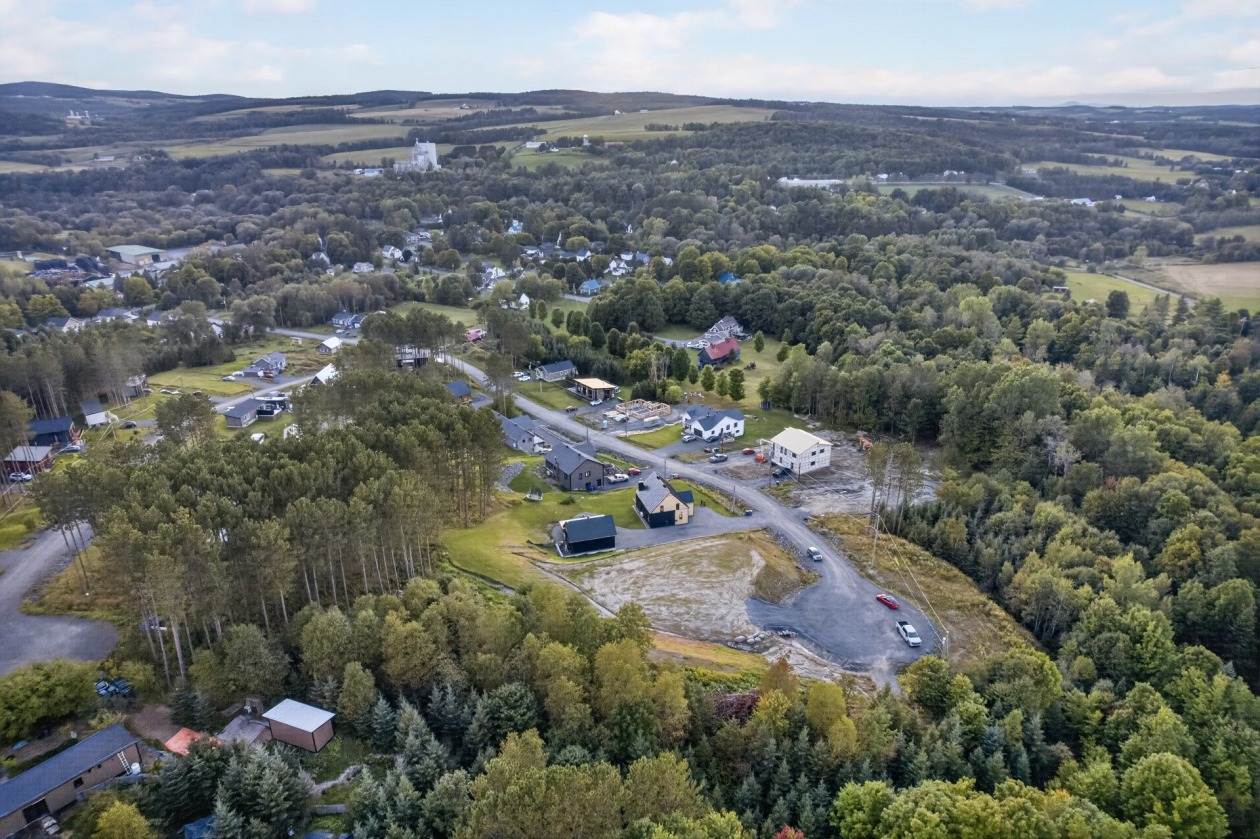Photo aérienne — 120 Rue des Pommiers, Dixville