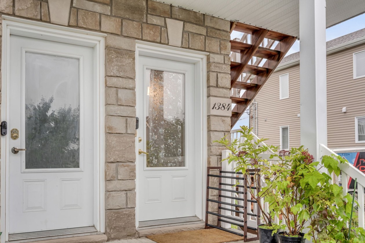Entrée extérieure — 1384, Rue Chanteclerc, Québec (La Haute-Saint-Charles), G3K0J6, Québec (La Haute-Saint-Charles)
