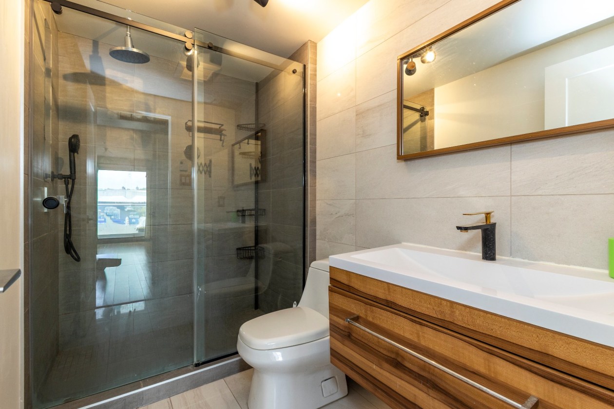 Salle de bains — 135, Rue Beaubien O., 202, Montréal (Rosemont/La Petite-Patrie), H2V1C3, Montréal (Rosemont/La Petite-Patrie)