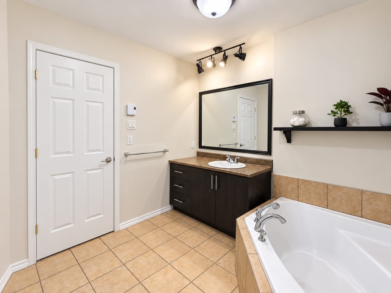 Salle de bains — 572 Rue Flamand, Saint-Honoré