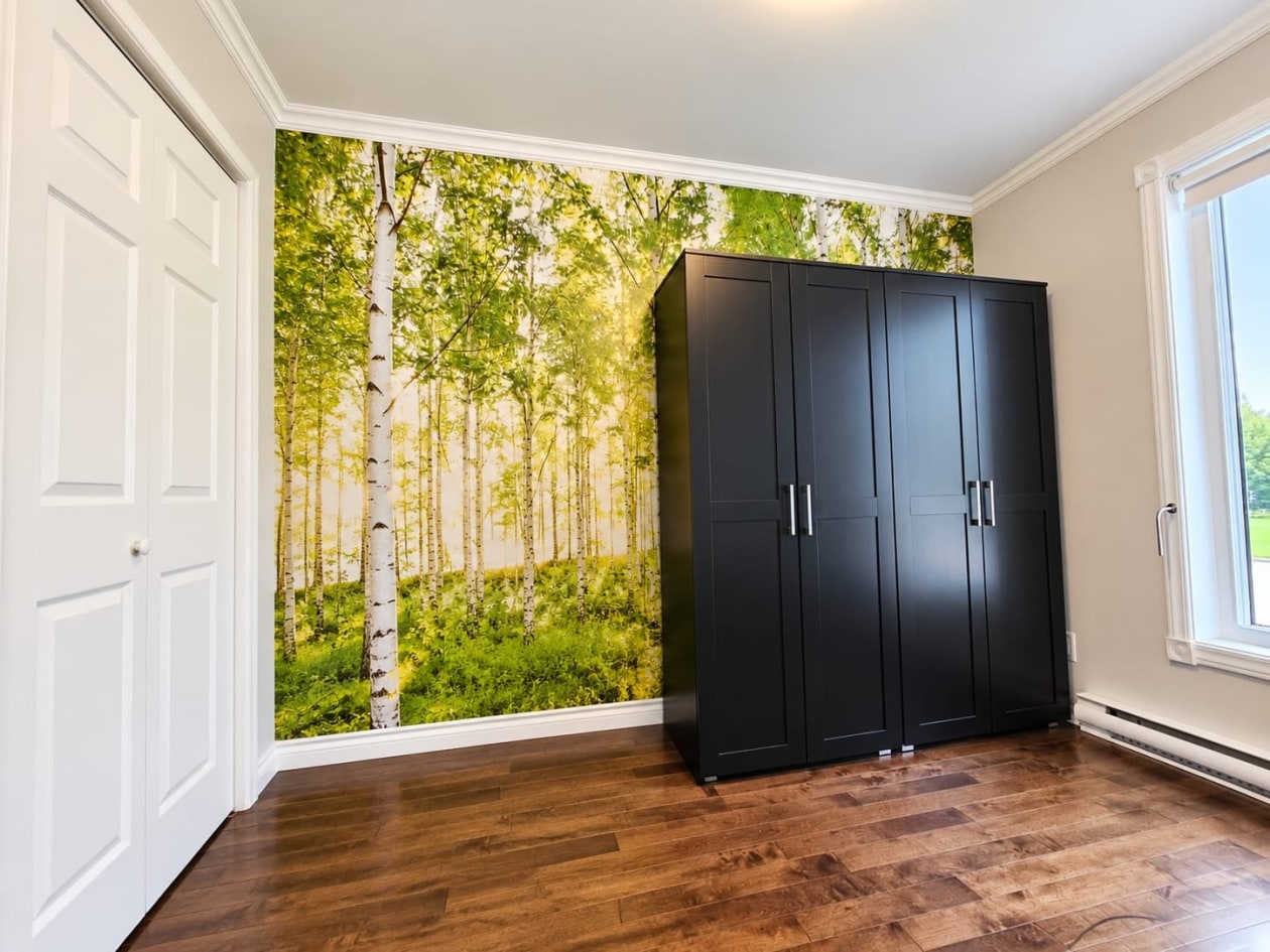 Chambre à coucher — 572 Rue Flamand, Saint-Honoré