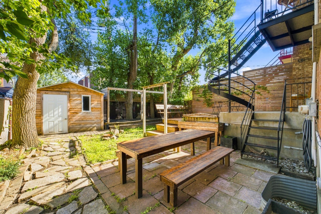 Cour — 7414 - 7416 Rue Jacques-Rousseau, Montréal