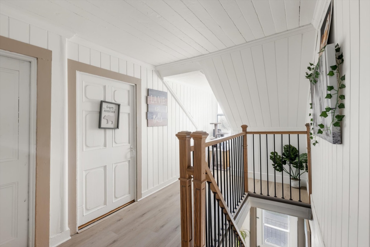 Escalier — 156 - 162 Rue de Monseigneur-Signay, Nicolet