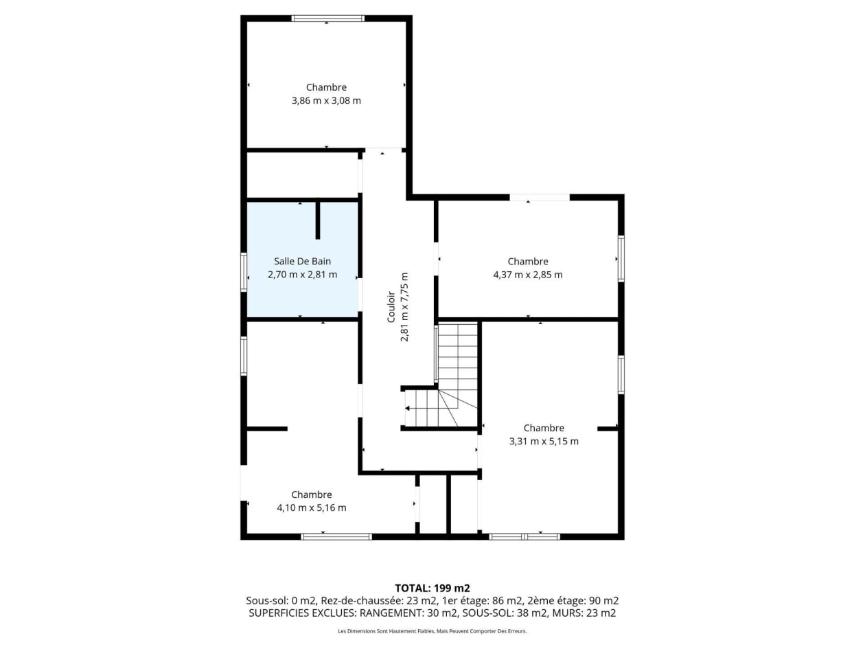 Plan — 620 Rue du Village, Shawinigan