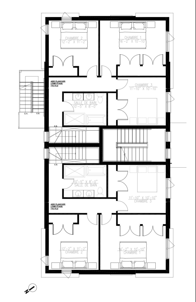 Plan — 575 Rue Belval, Mont-Saint-Hilaire