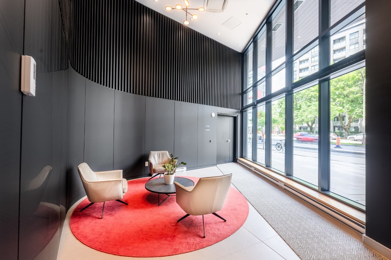 Hall d'entrée — 1150 Boul. René-Lévesque E., Montréal