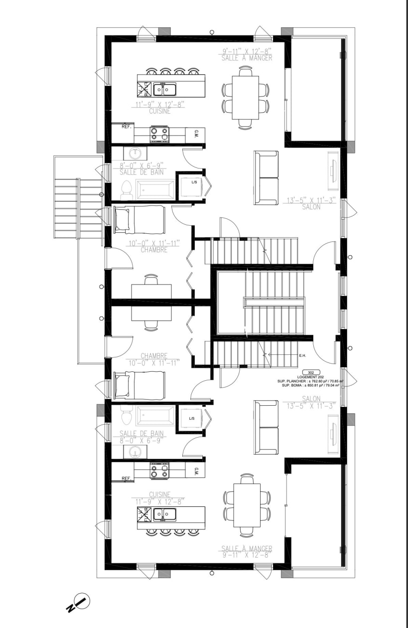 Plan — 575 Rue Belval, Mont-Saint-Hilaire