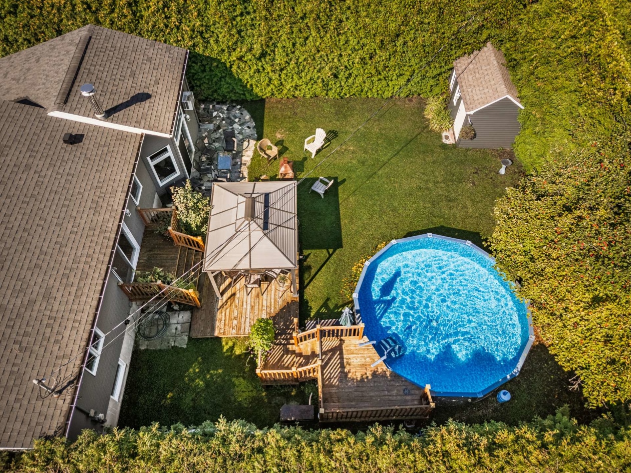 Photo aérienne — 63 Rue Dufresne, Saint-Jean-sur-Richelieu