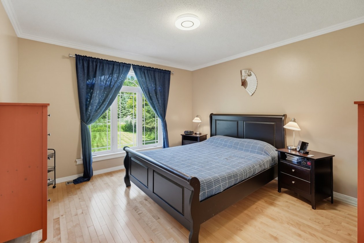 Chambre à coucher principale — 39 Rue du Mont-Joël, Cantley