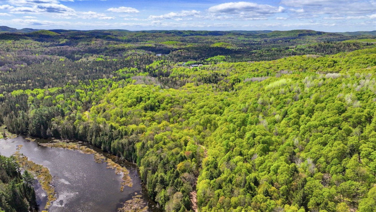 Photo aérienne — Ch. du Lac-Hawk, Mulgrave-et-Derry