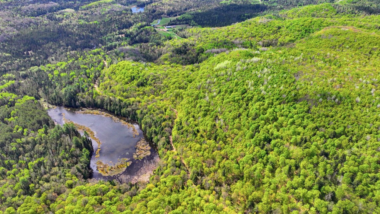 Photo aérienne — Ch. du Lac-Hawk, Mulgrave-et-Derry