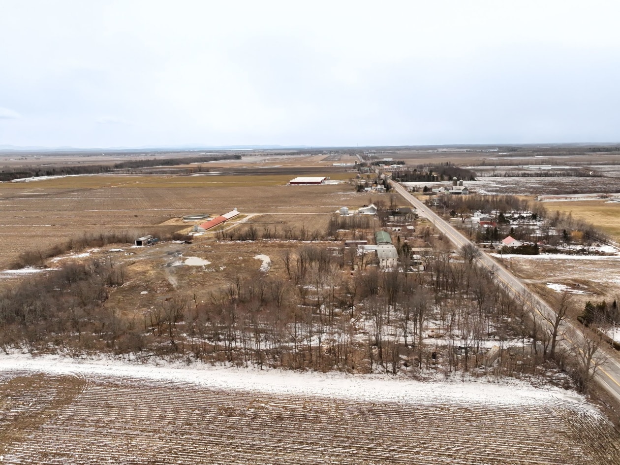 Photo aérienne — Route 133, Henryville