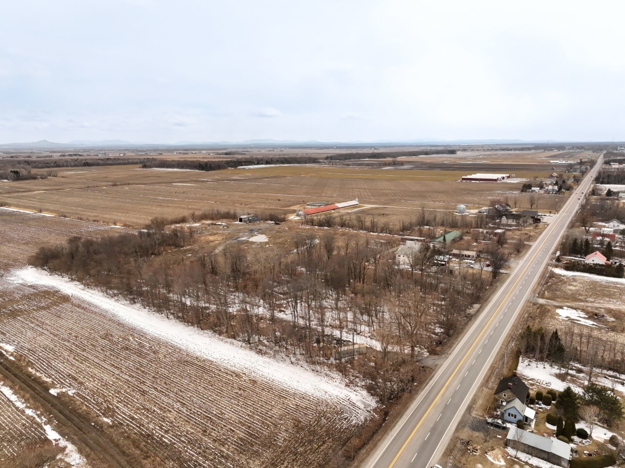 Photo aérienne — Route 133, Henryville