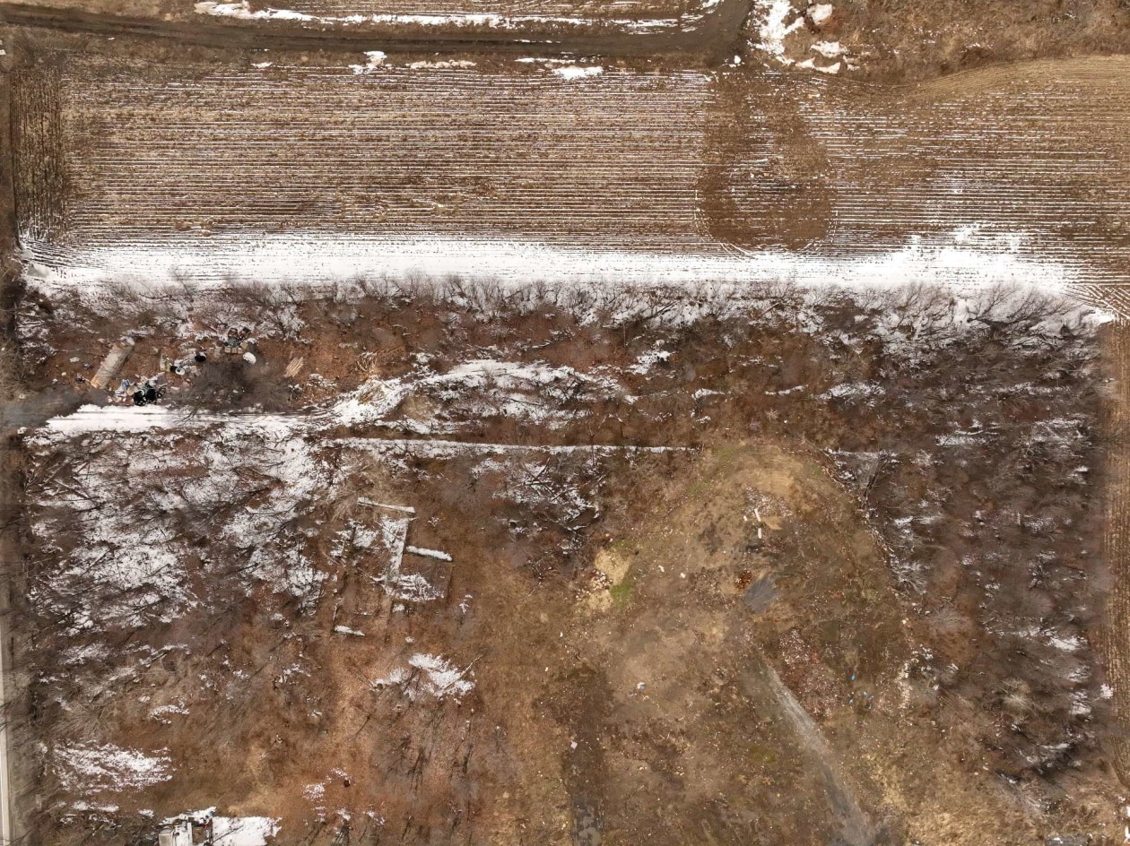Photo aérienne — Route 133, Henryville