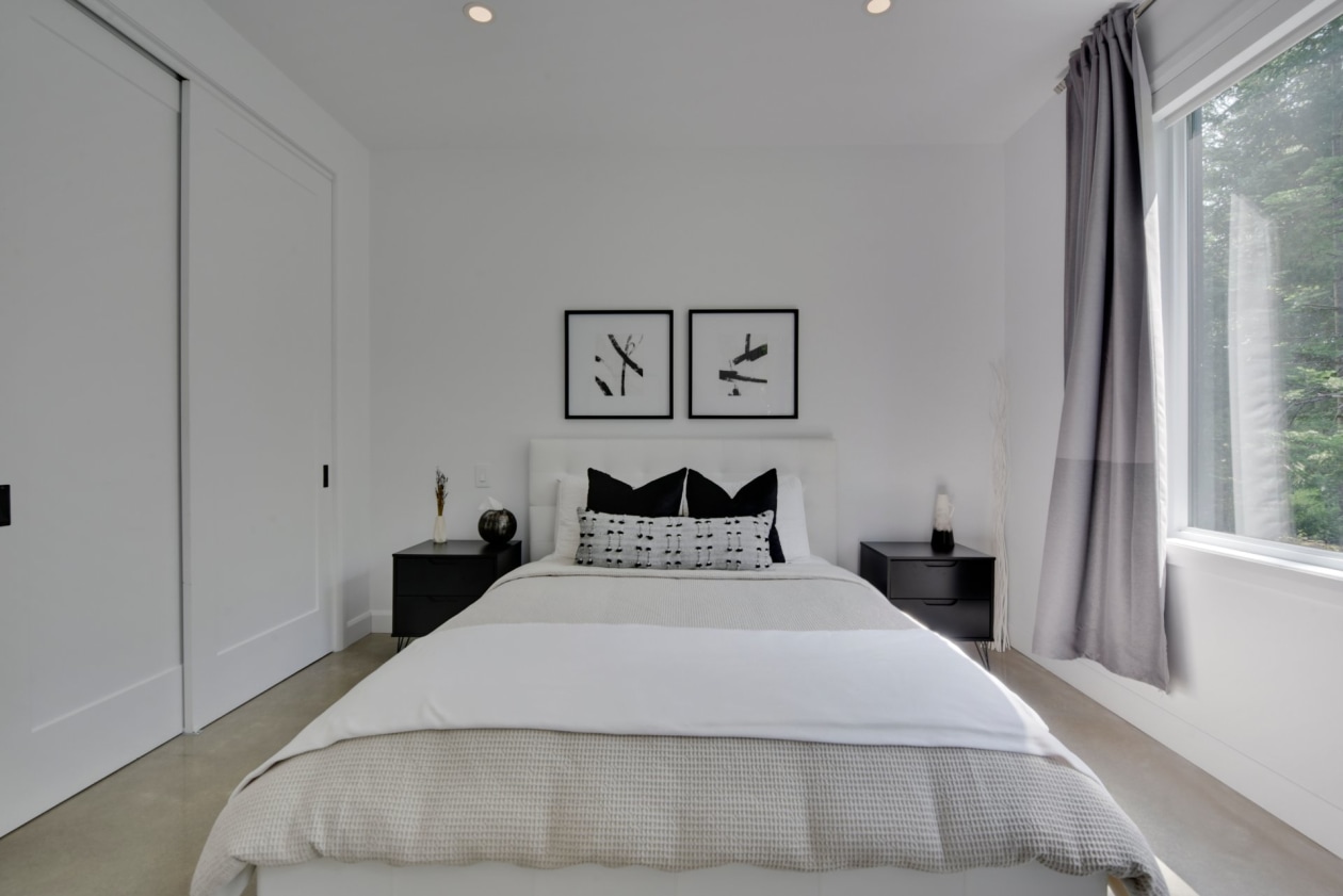 Chambre à coucher — Rue des Mélèzes, Fossambault-sur-le-Lac