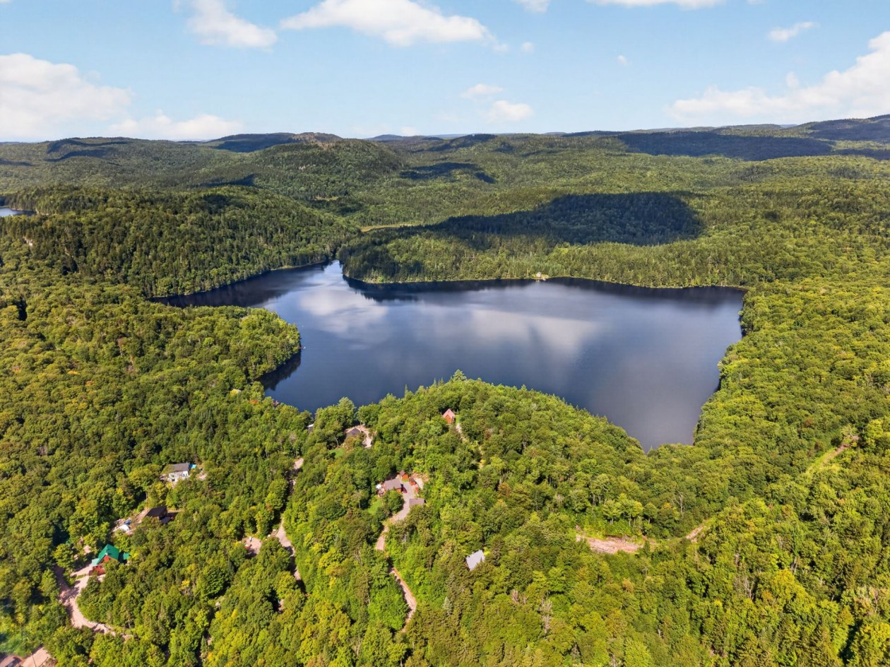 Drone shot — Mtée du Lac-Bleu, Saint-Léonard-de-Portneuf