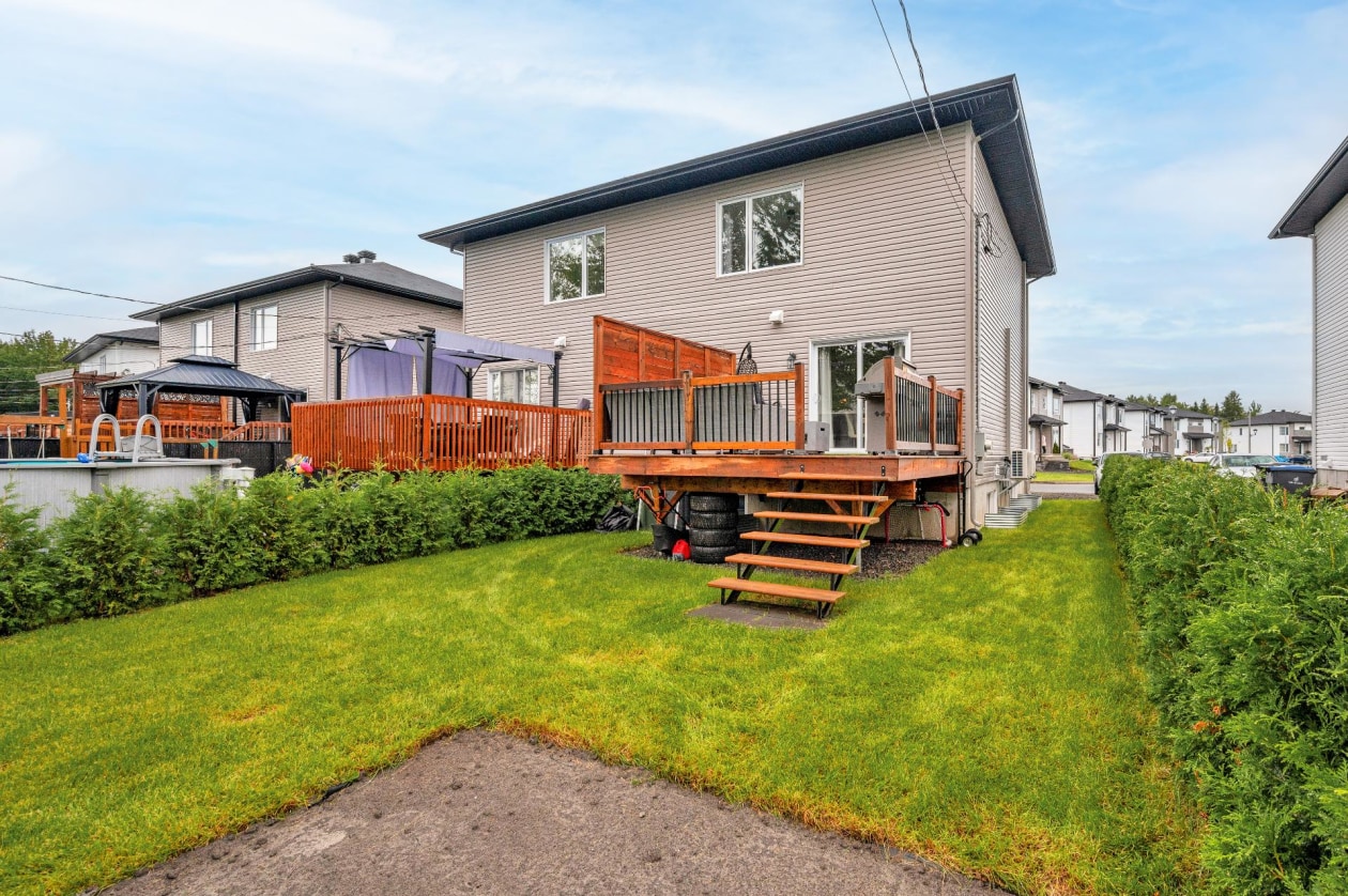 Face arrière — 258 Rue de la Cordelle, Lévis