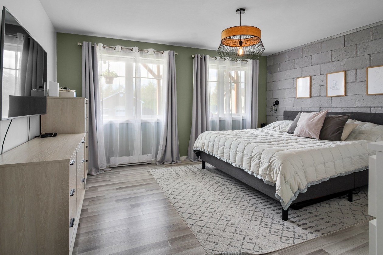 Chambre à coucher principale — 211 Rue de l'Alizé, Saint-Honoré