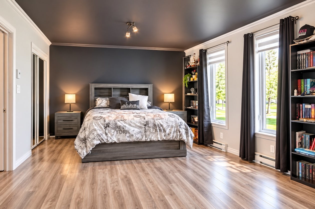 Chambre à coucher principale — 260 Boul. St-Luc, Alma