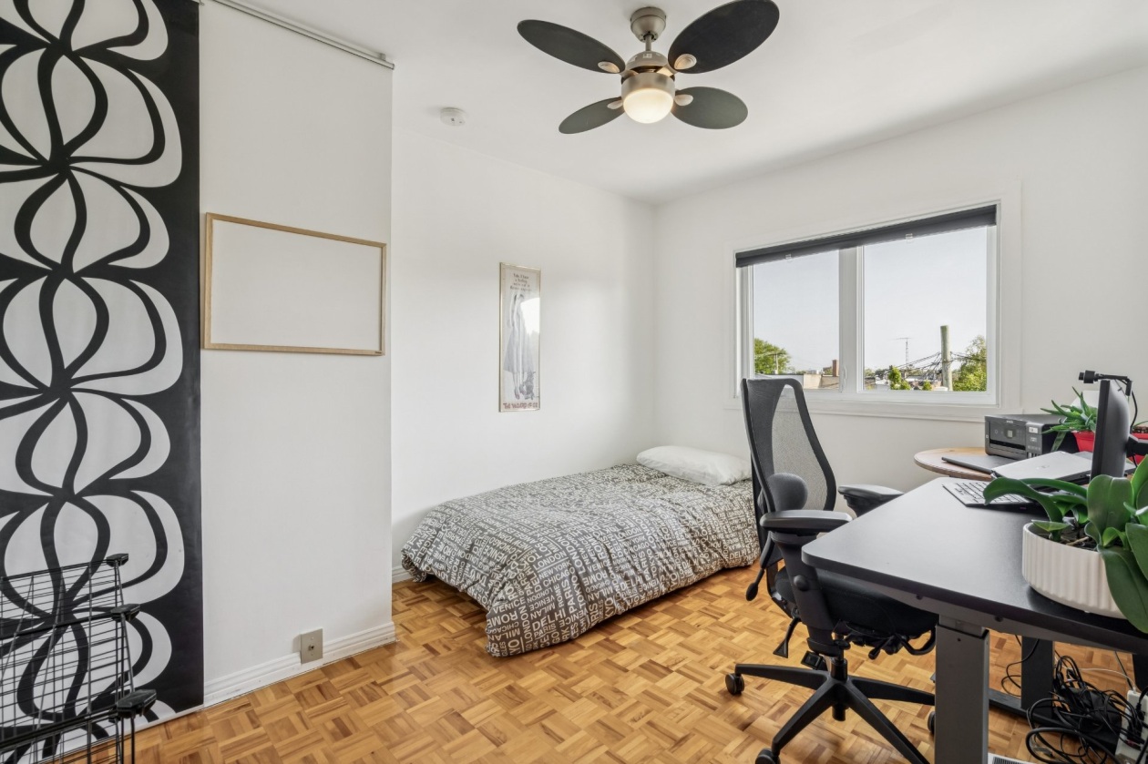 Chambre à coucher — 1245, Rue Sherbrooke, Montréal (Lachine), H8S1J3, Montréal (Lachine)