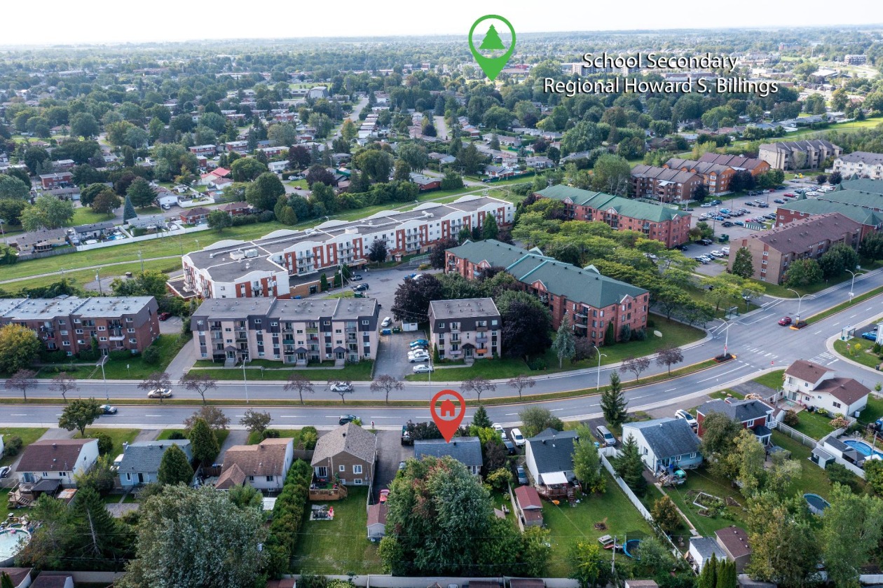 Photo aérienne — 289 Boul. St-Francis, Châteauguay