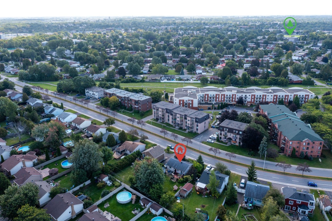 Photo aérienne — 289 Boul. St-Francis, Châteauguay