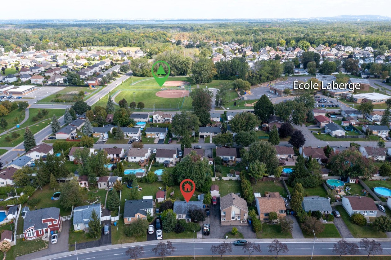 Photo aérienne — 289 Boul. St-Francis, Châteauguay