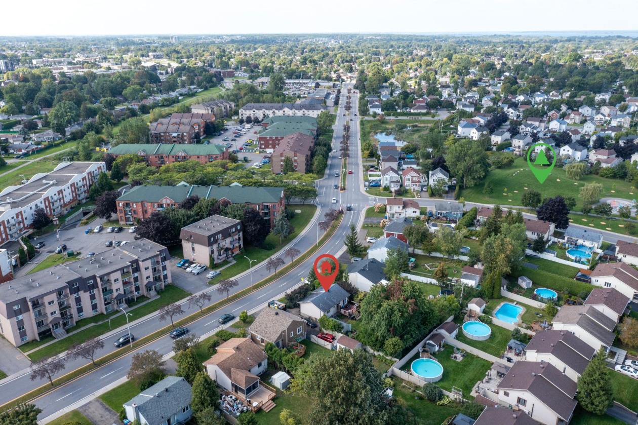 Photo aérienne — 289 Boul. St-Francis, Châteauguay