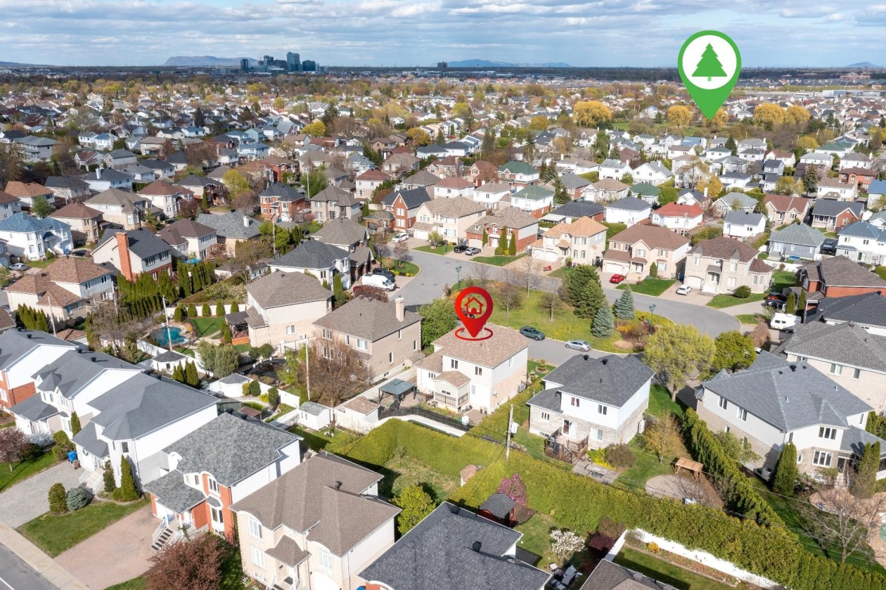 Photo aérienne — 8635, Rue Orsay, Brossard, J4Y3G4, Brossard