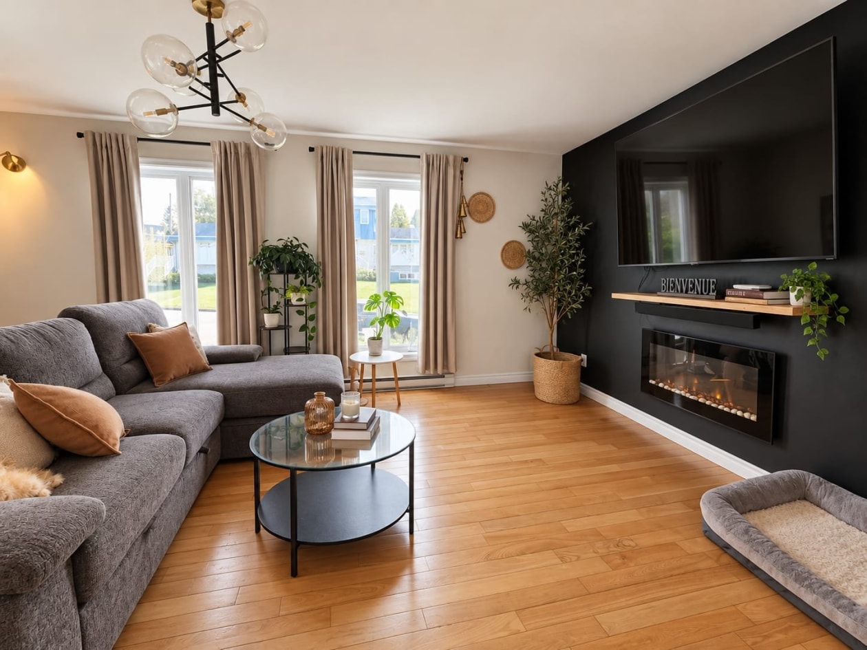 Salon — 248 Rue de la Riviera, Saguenay