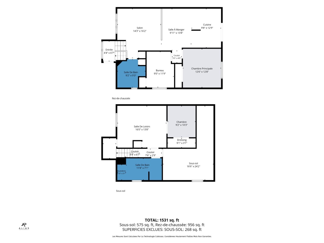Plan — 1120 Rue Mélisande, Laval