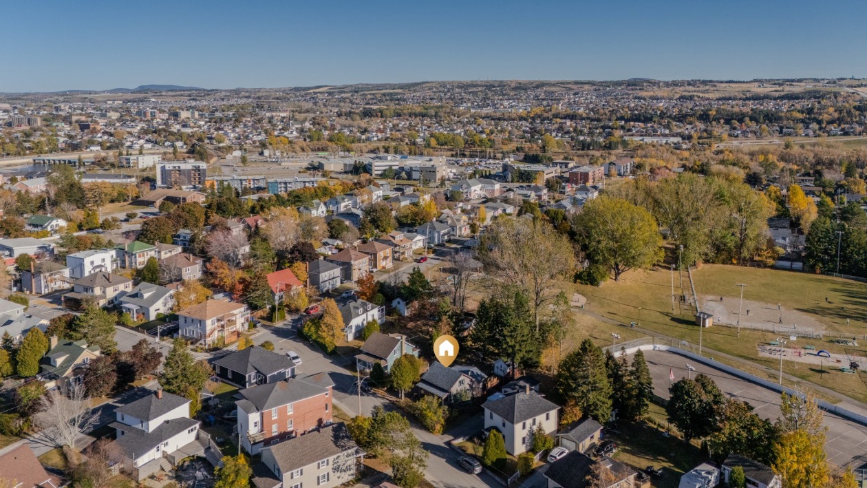 Photo aérienne — 433 Rue Cartier, Rimouski