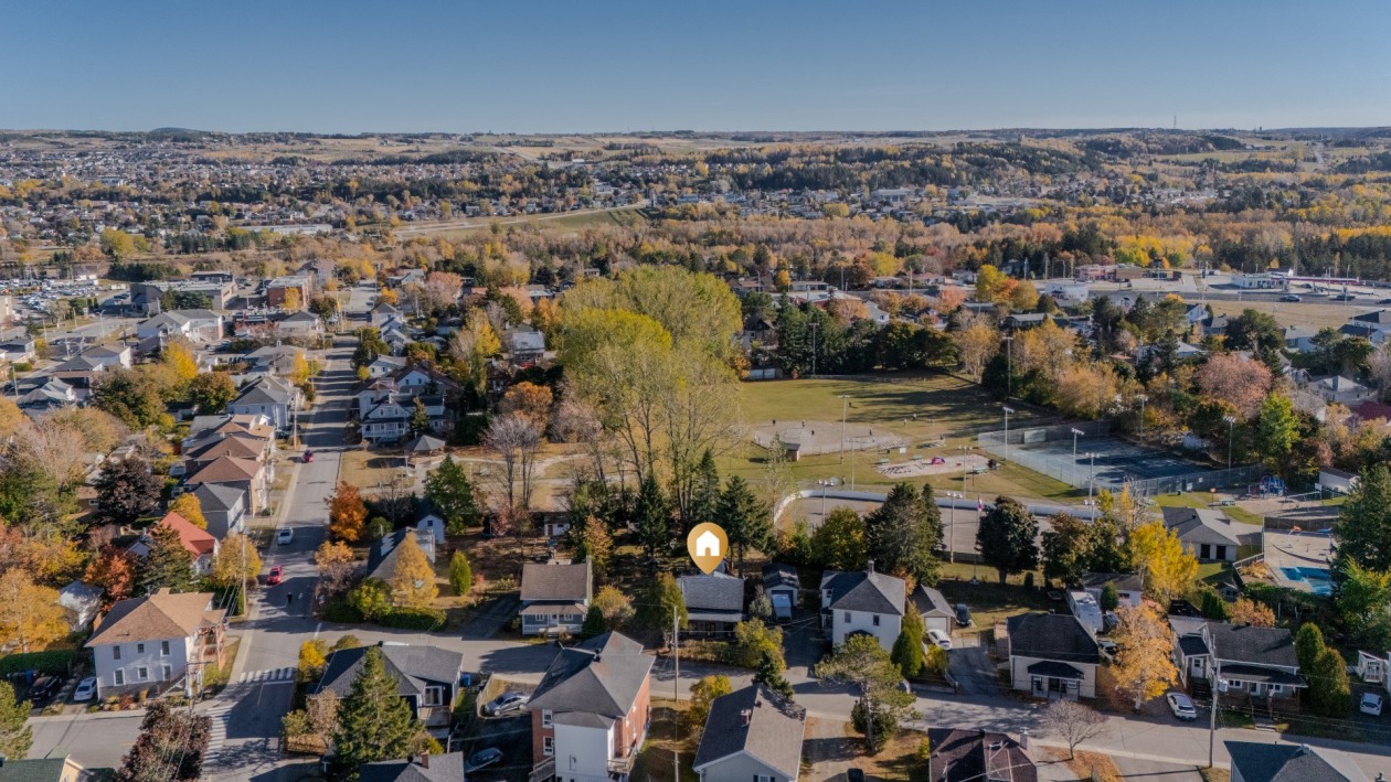 Photo aérienne — 433 Rue Cartier, Rimouski