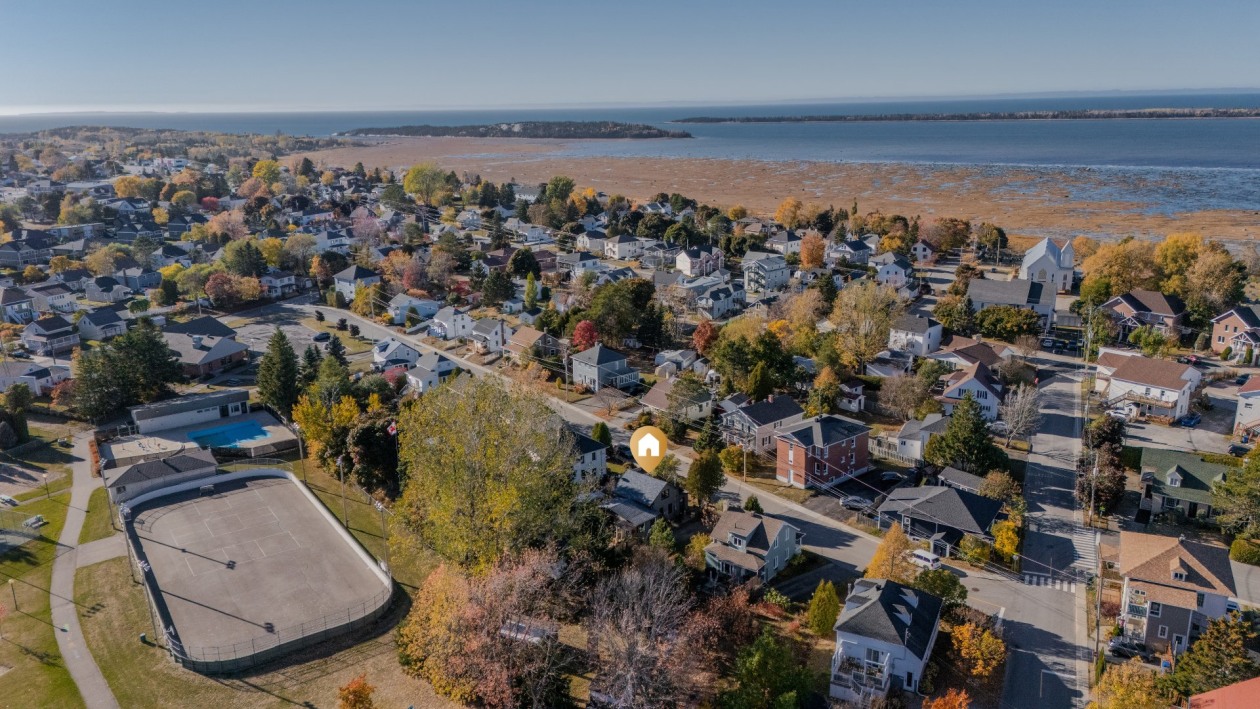 Photo aérienne — 433 Rue Cartier, Rimouski